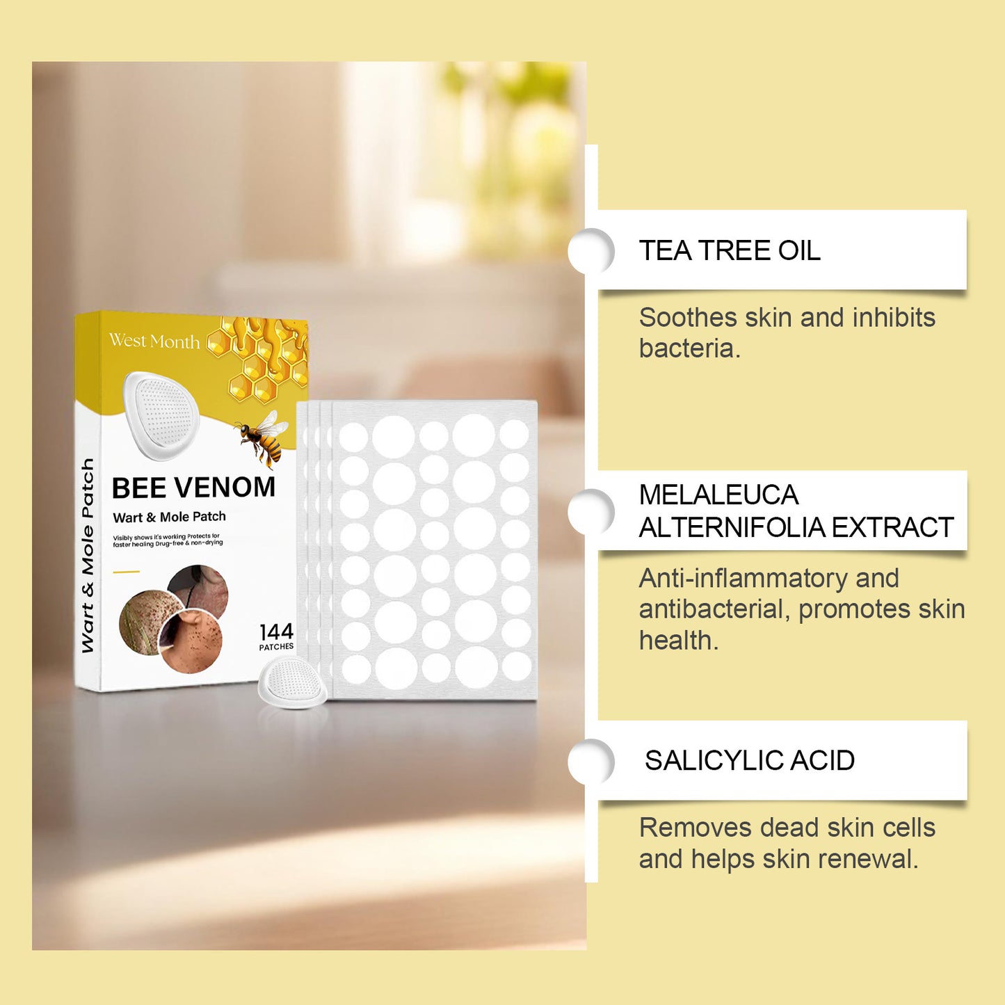 Keyou Plaster Gentle And Clean Smooth Body